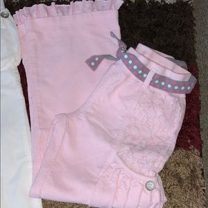 New Naartjie flared Corduroy Pants Size 9 PINK